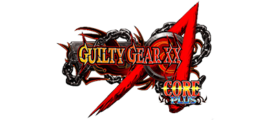 Guilty Gear XX Accent Core Plus title screen for Wii